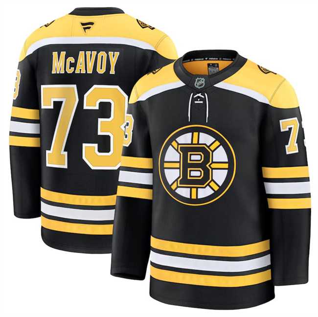 Men's Boston Bruins #73 Charlie McAvoy Black 2024-25 Home Stitched Hockey Jersey Dzhi,We sell and wholesale Men's Boston Bruins #73 Charlie McAvoy Black 2024-25 Home Stitched Hockey Jersey Dzhi on line form chian!